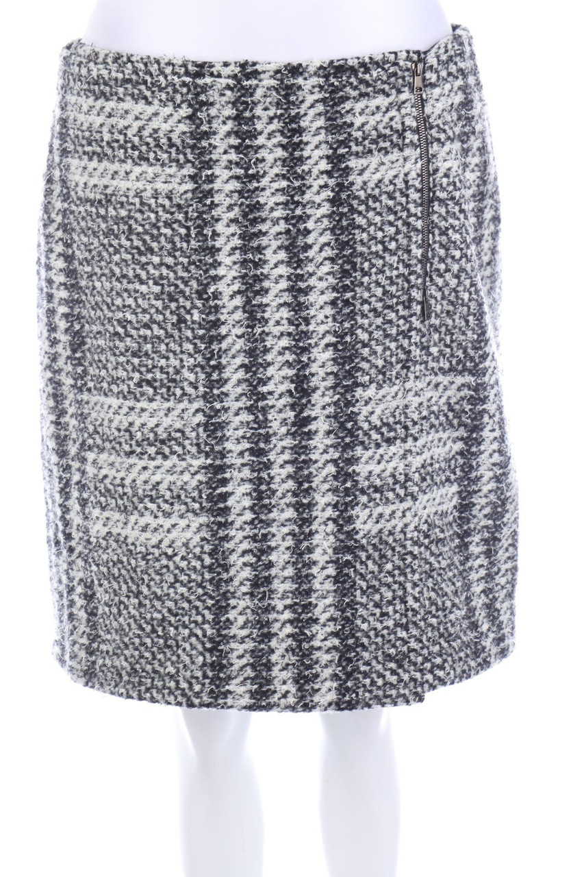 MARC CAIN - Skirt with Wrap-Effect with Virgin Wool - D 40