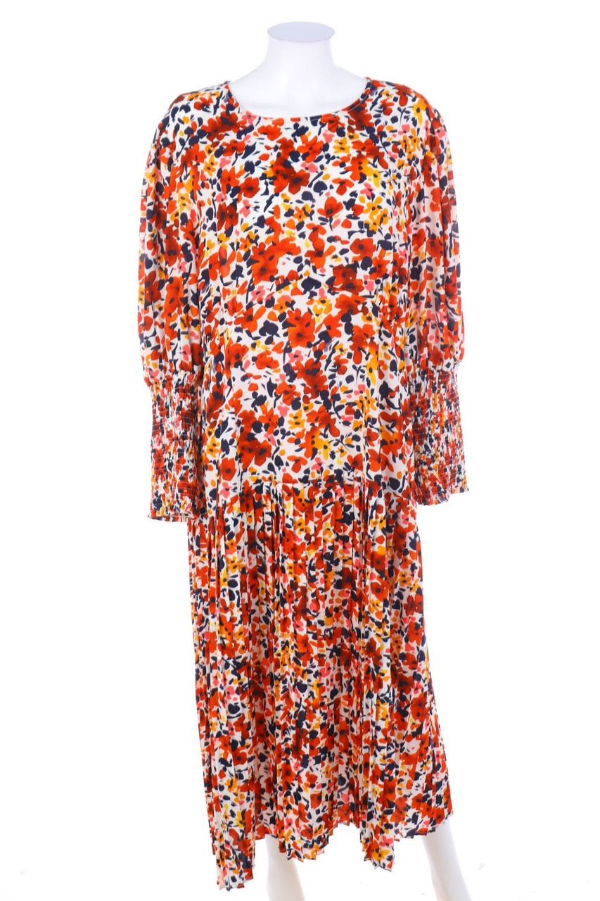 never fully dressed - Maxi Dress with Flower Print - D 50