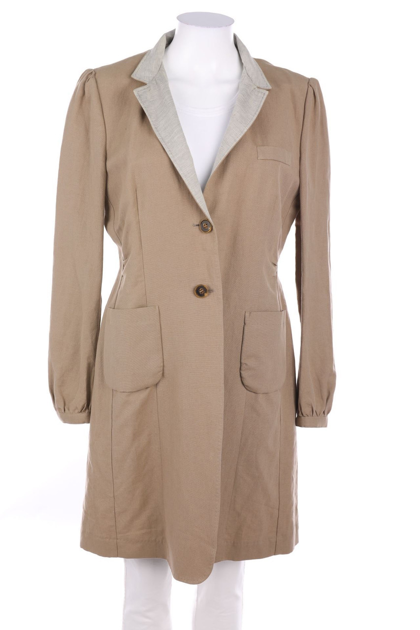 BRUNELLO CUCINELLI - Coat, Linen Mix - D 40