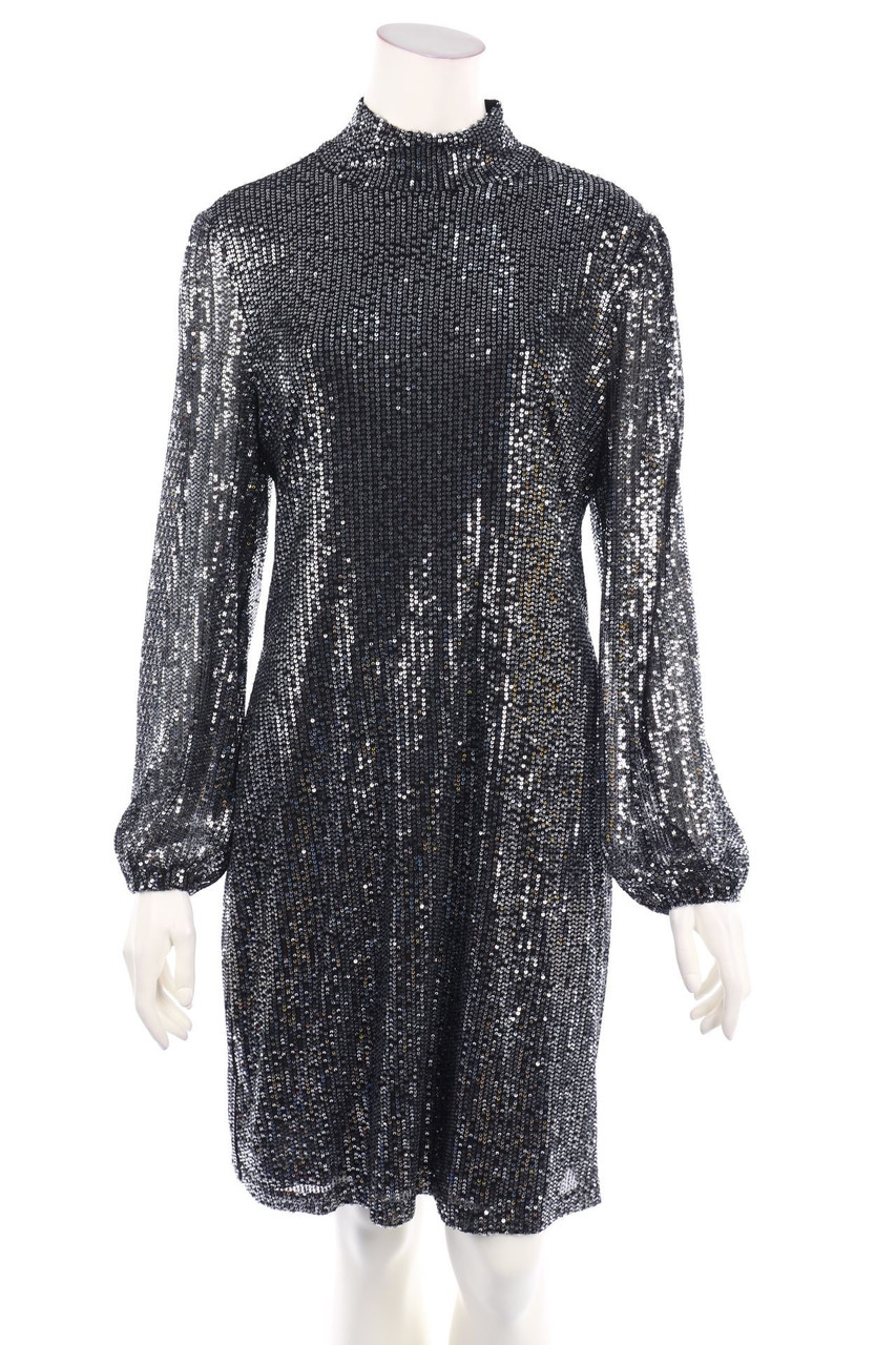 MRS & HUGS - Cocktail Dress with Sequins - D 40