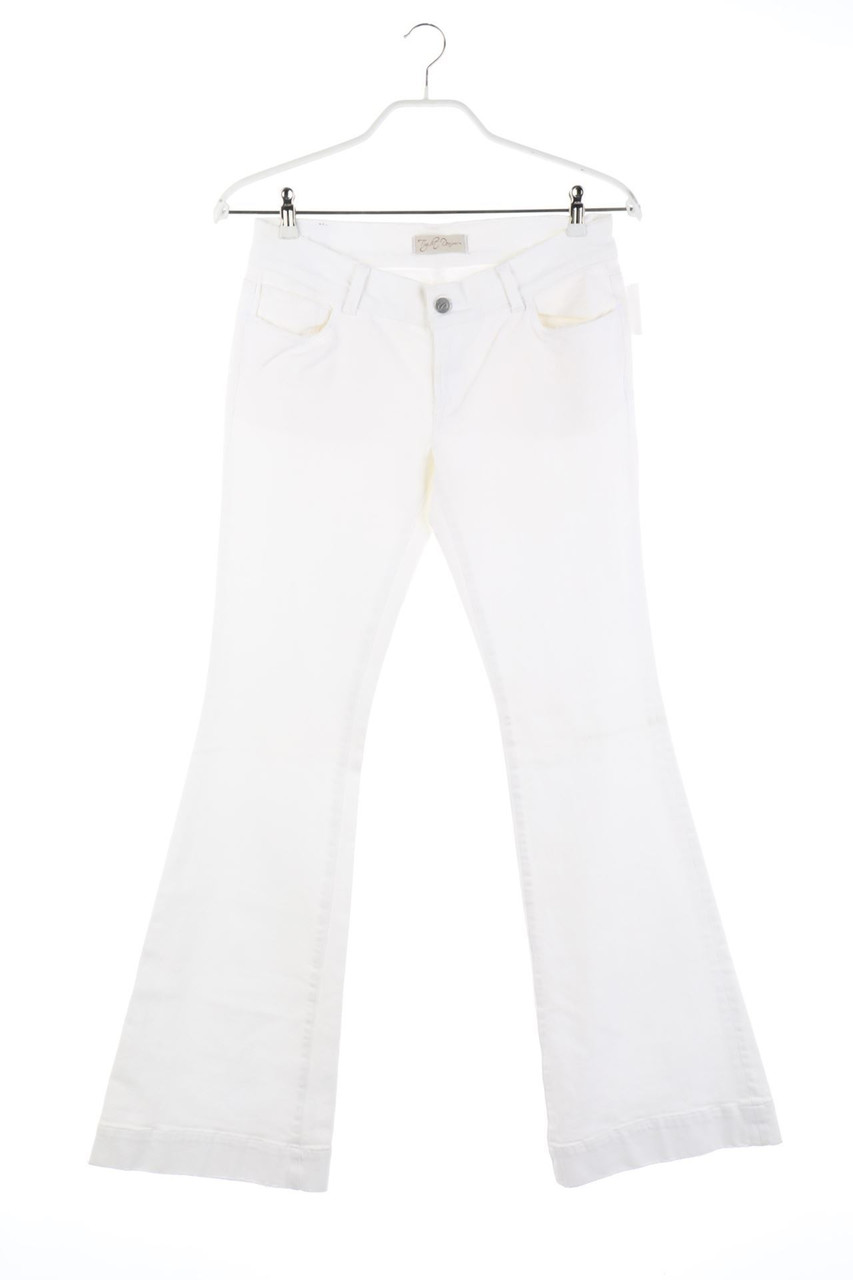 Tight Denim - Flared Distressed Jeans - W30