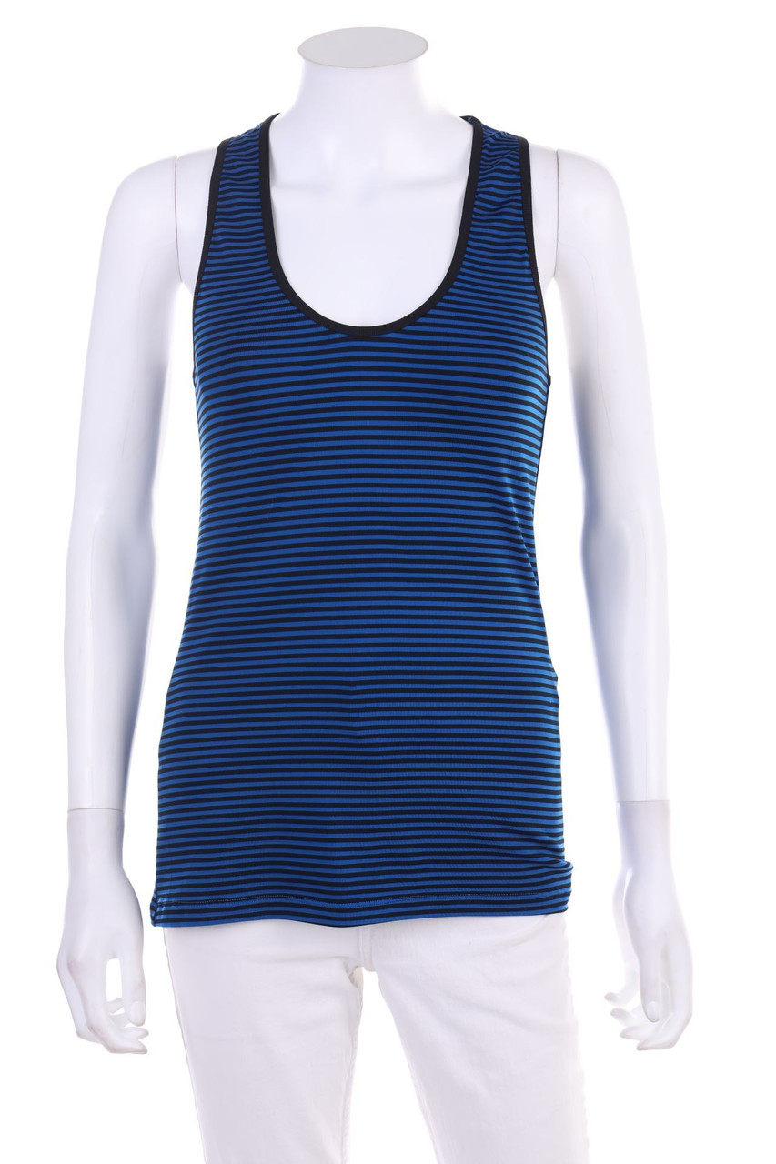 Les Copains BEACHWEAR - Racerback Top with Stripes - S