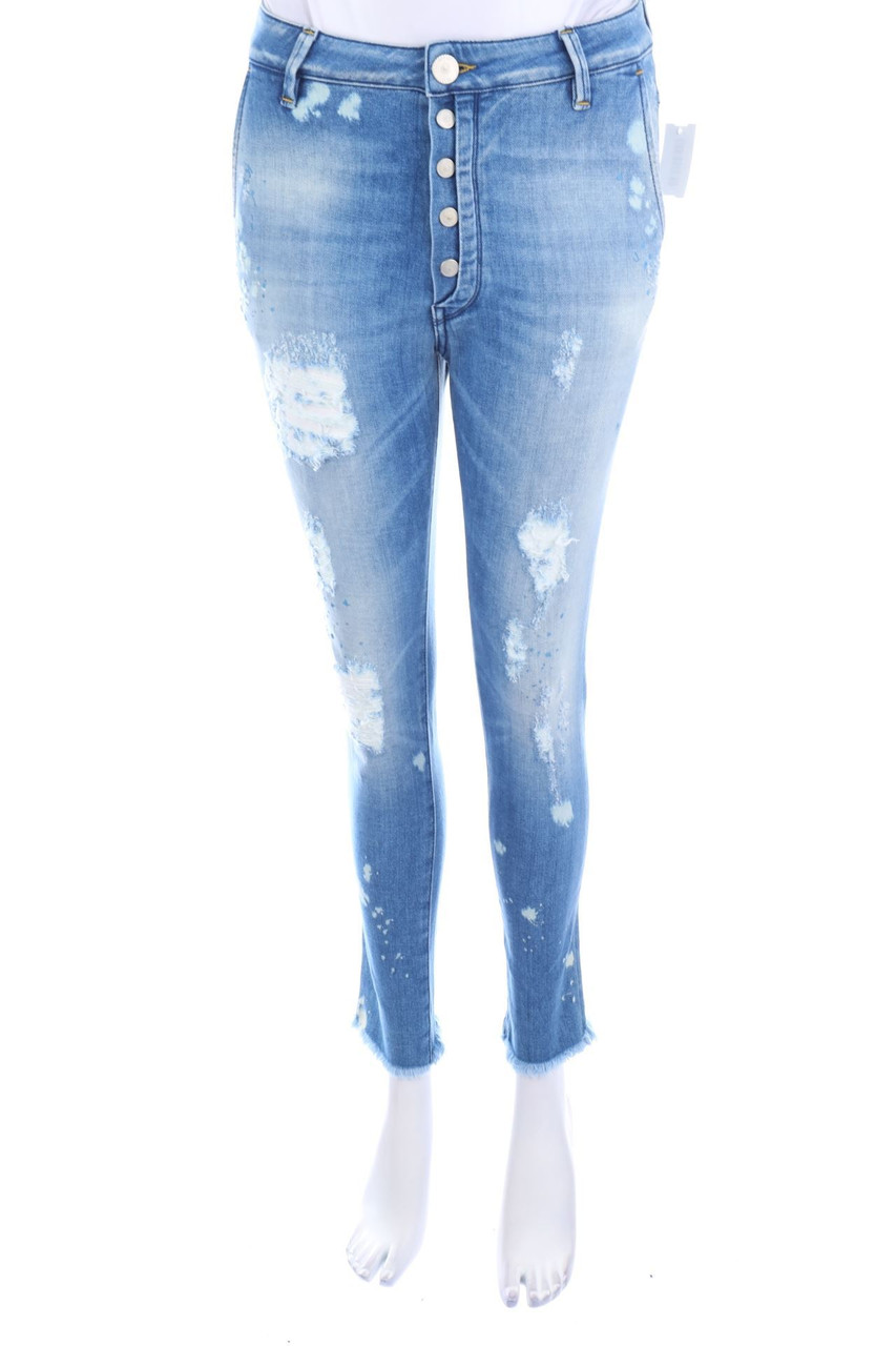DON´T CRY - Destroyed, Skinny-Jeans - W27