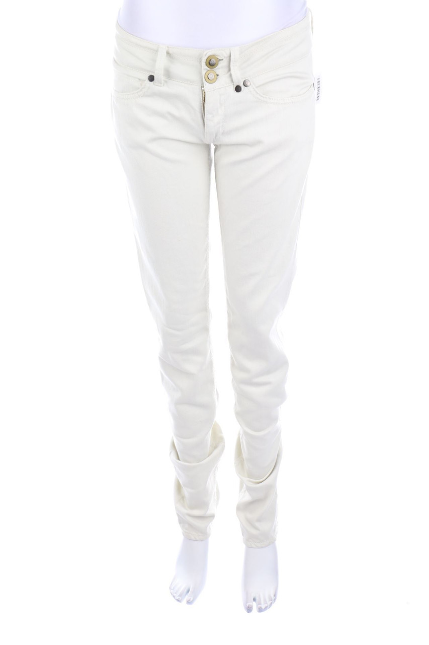 QUODLIBET - Straigh Cut Jeans with Logo Patch - W28