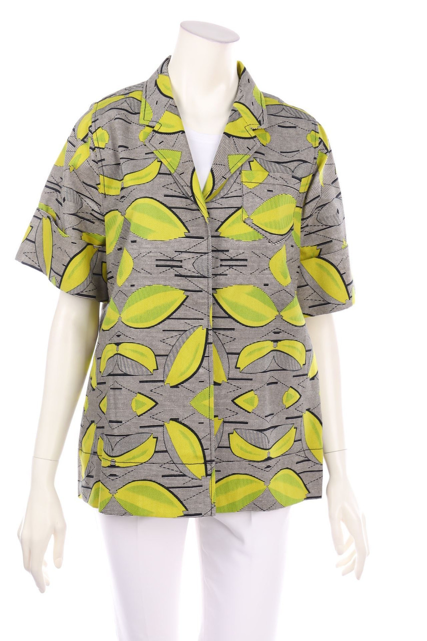 ESSENTIEL Antwerp - Kurzarm-Blazer mit Print - D 38