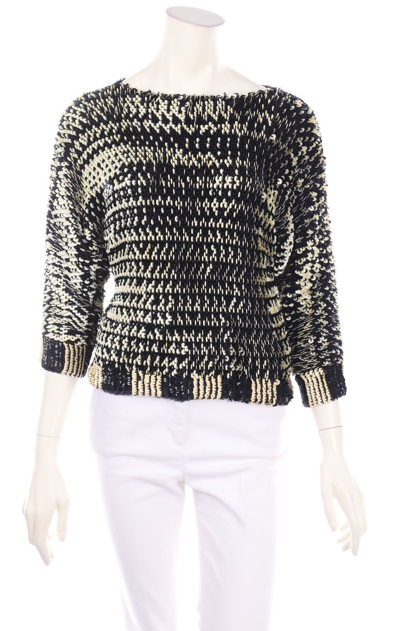 MARC BY MARC JACOBS - Baumwoll-Pullover mit Pailletten - XS