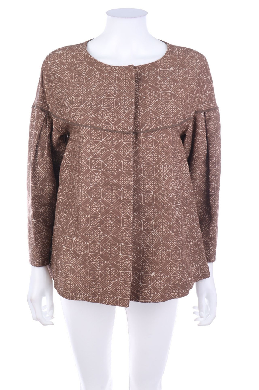 momonì - Blazer Jacket with Geo Print - D 36