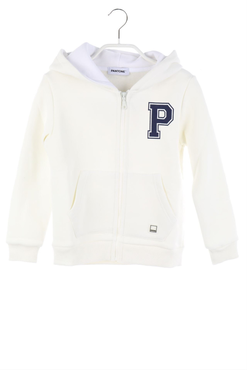 PANTONE - Hooded Sweat Jacket with Logo-Print - 116