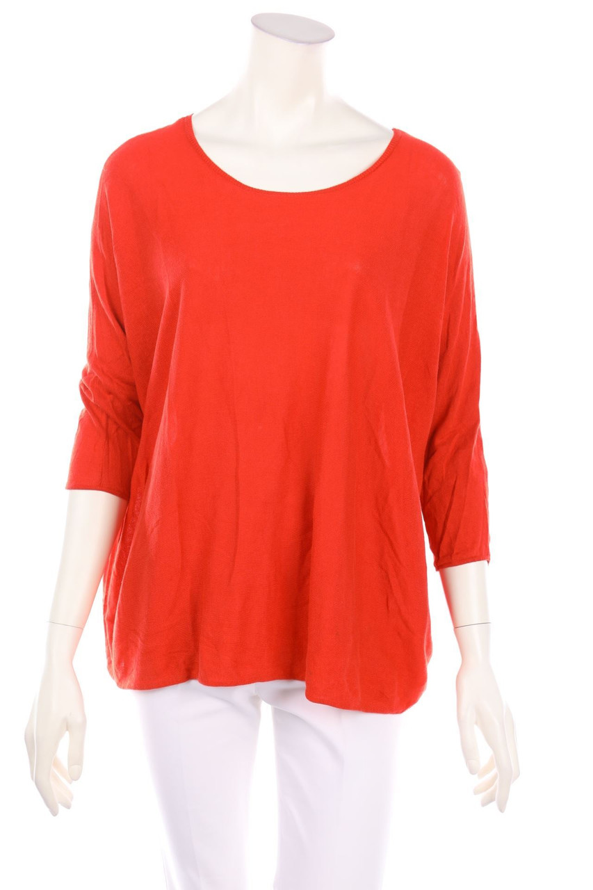 maje - Batwing-Pullover mit Seide - ONE SIZE