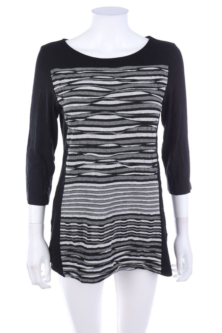 monari - 3/4-Arm-Shirt mit Streifen - D 38