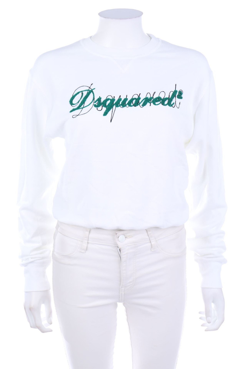 DSQUARED² - Sweatshirt with Logo-Stitching - S