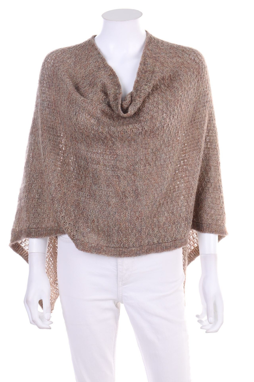 comma - Poncho mit Mohair - ONE SIZE