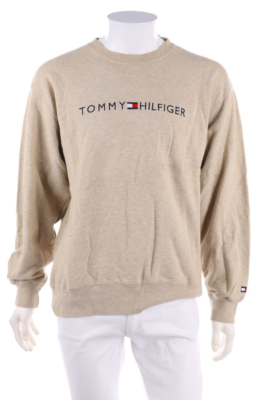 TOMMY HILFIGER - Sweatshirt aus Baumwolle mit Logo-Stickerei - M