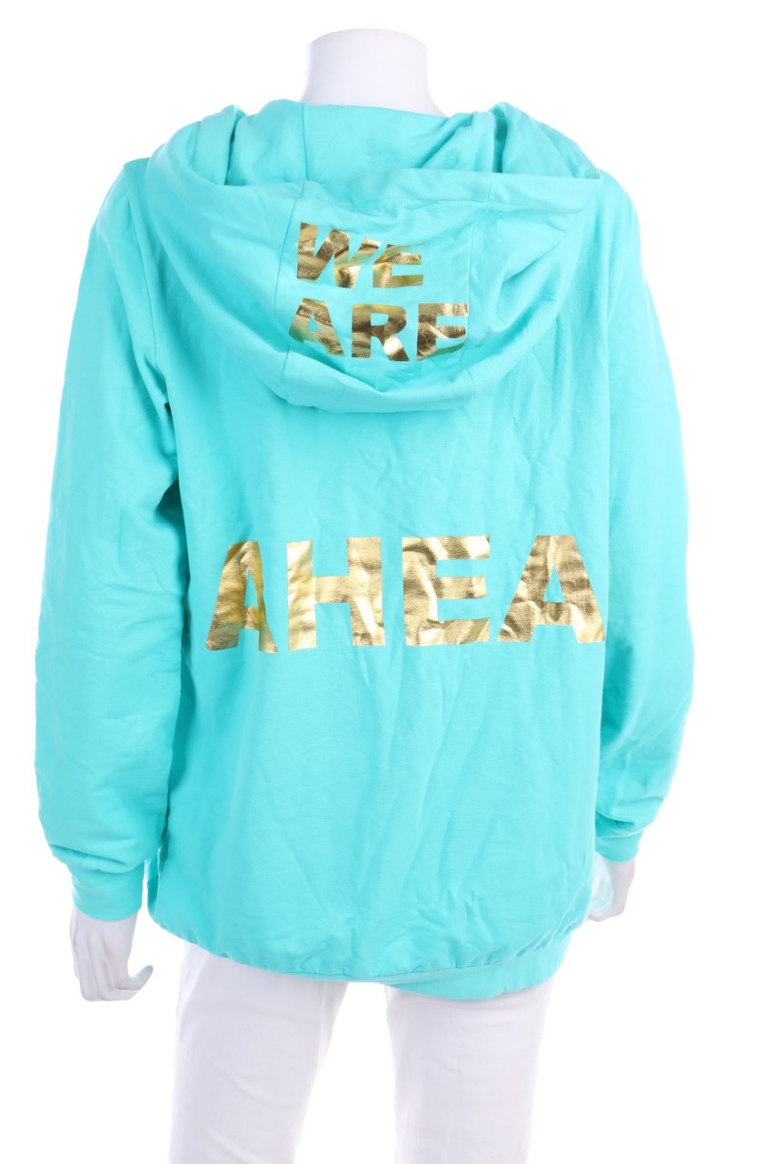 SOPHIA NUBES - Hoodie with Statement Print - D 40