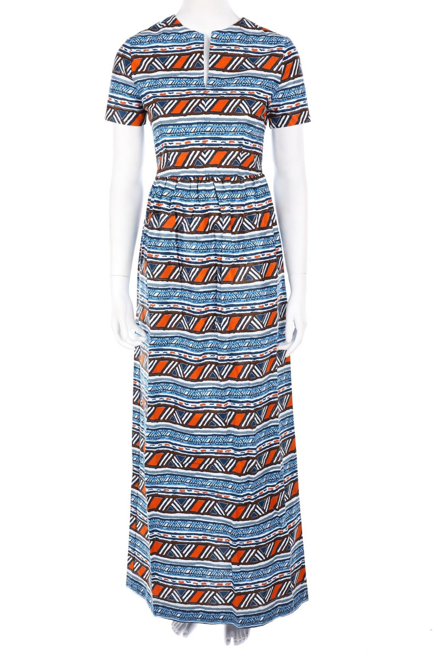 KISUA AFRICA - Maxi Dress with Ethno Print - D 34