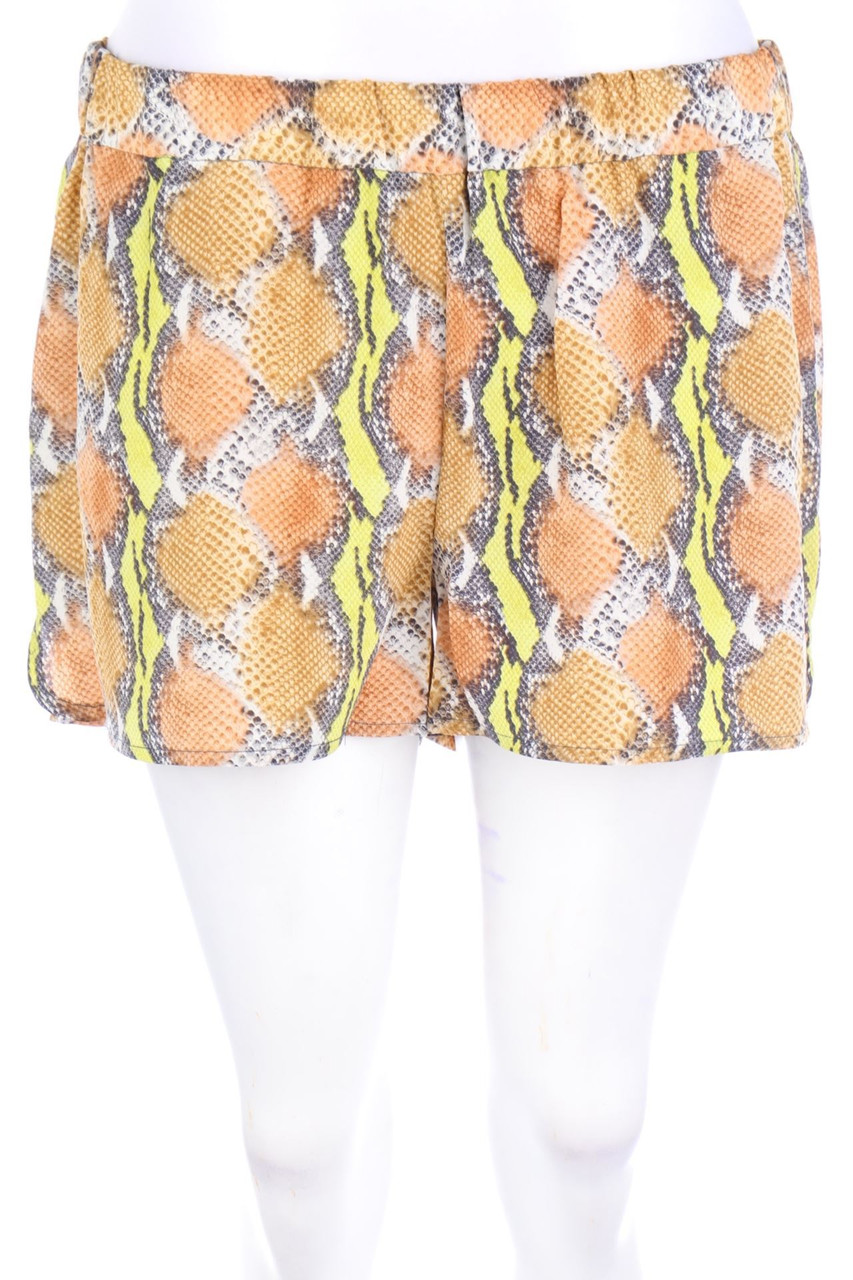 EQUIPMENT - Silk Shorts with Animal Print - M