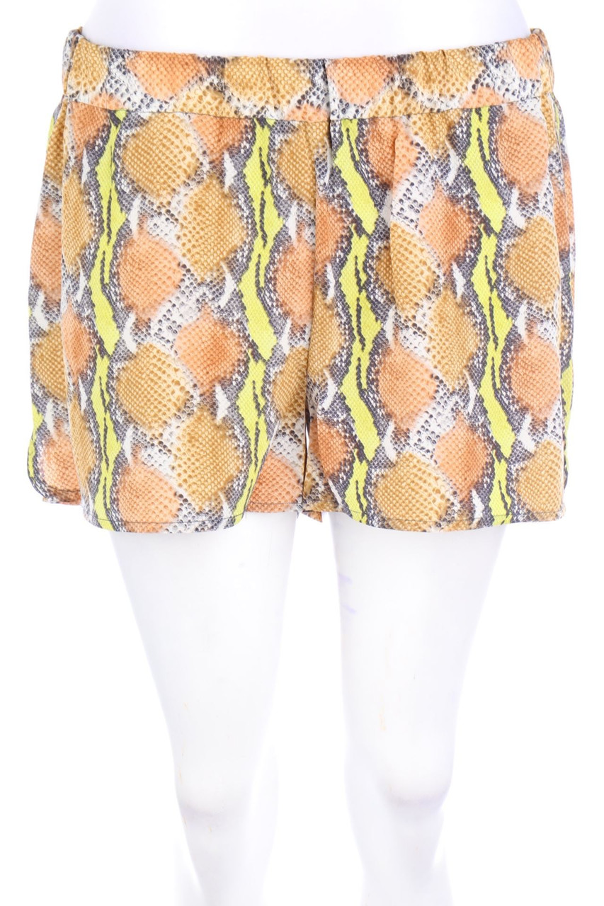 EQUIPMENT - Silk Shorts with Animal Print - M