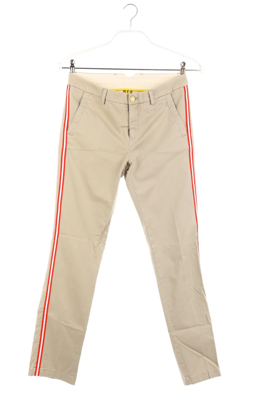 HISTORY REPEATS BY FEMME - Chino Pants with Braid Stripes - D 34