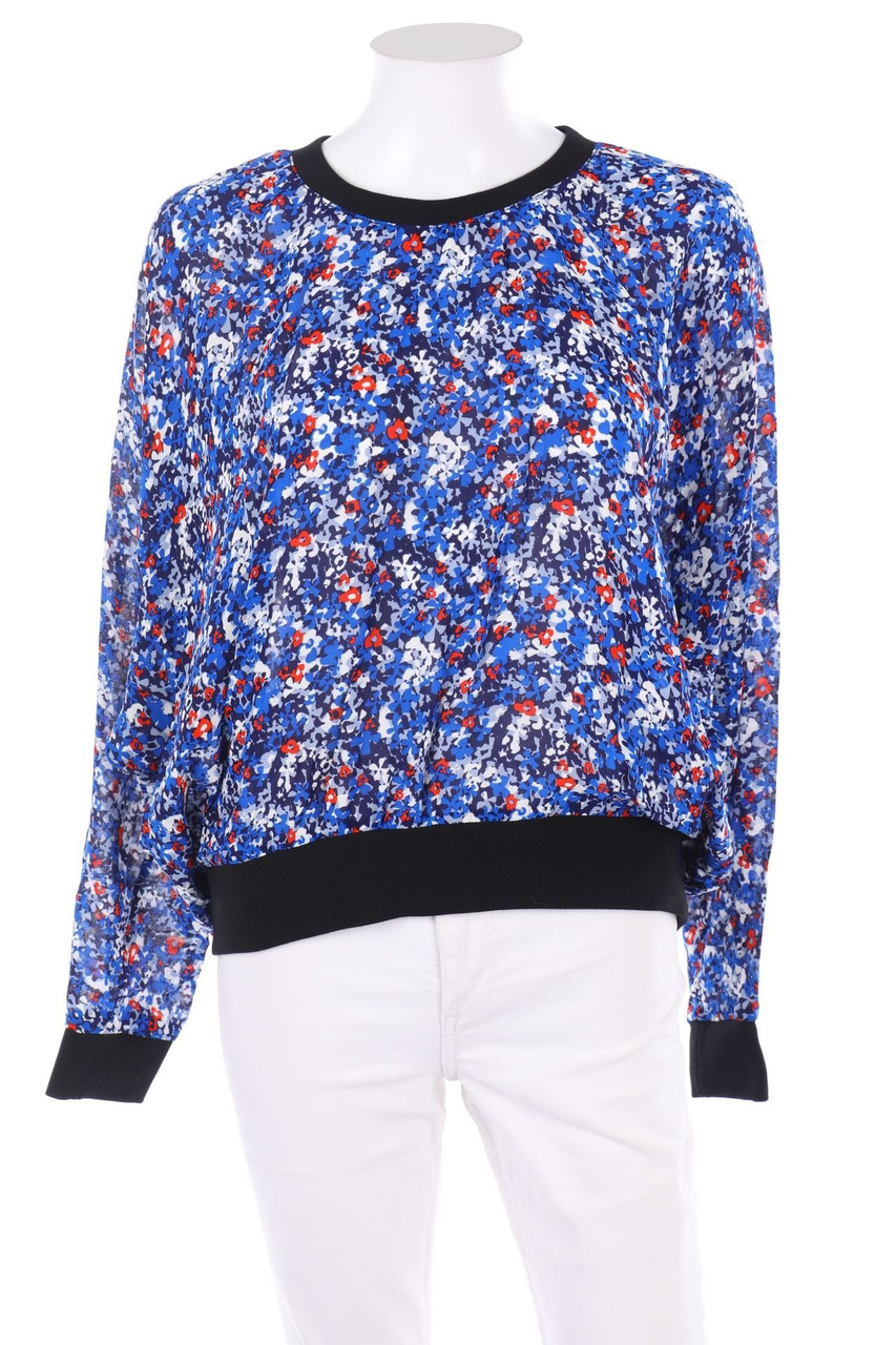 LUCKY CHOUETTE - Blouse with Flower Print - ONE SIZE