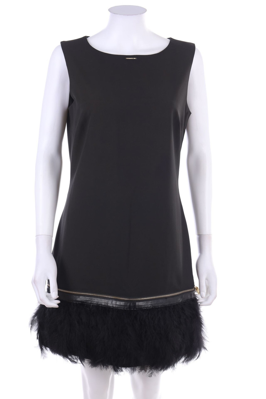 GIL SANTUCCI - Dress with Feathers - D 40