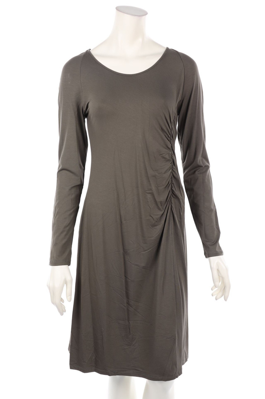 MONIKA VARGA milano - Jersey-Dress with Ruffles - D 38