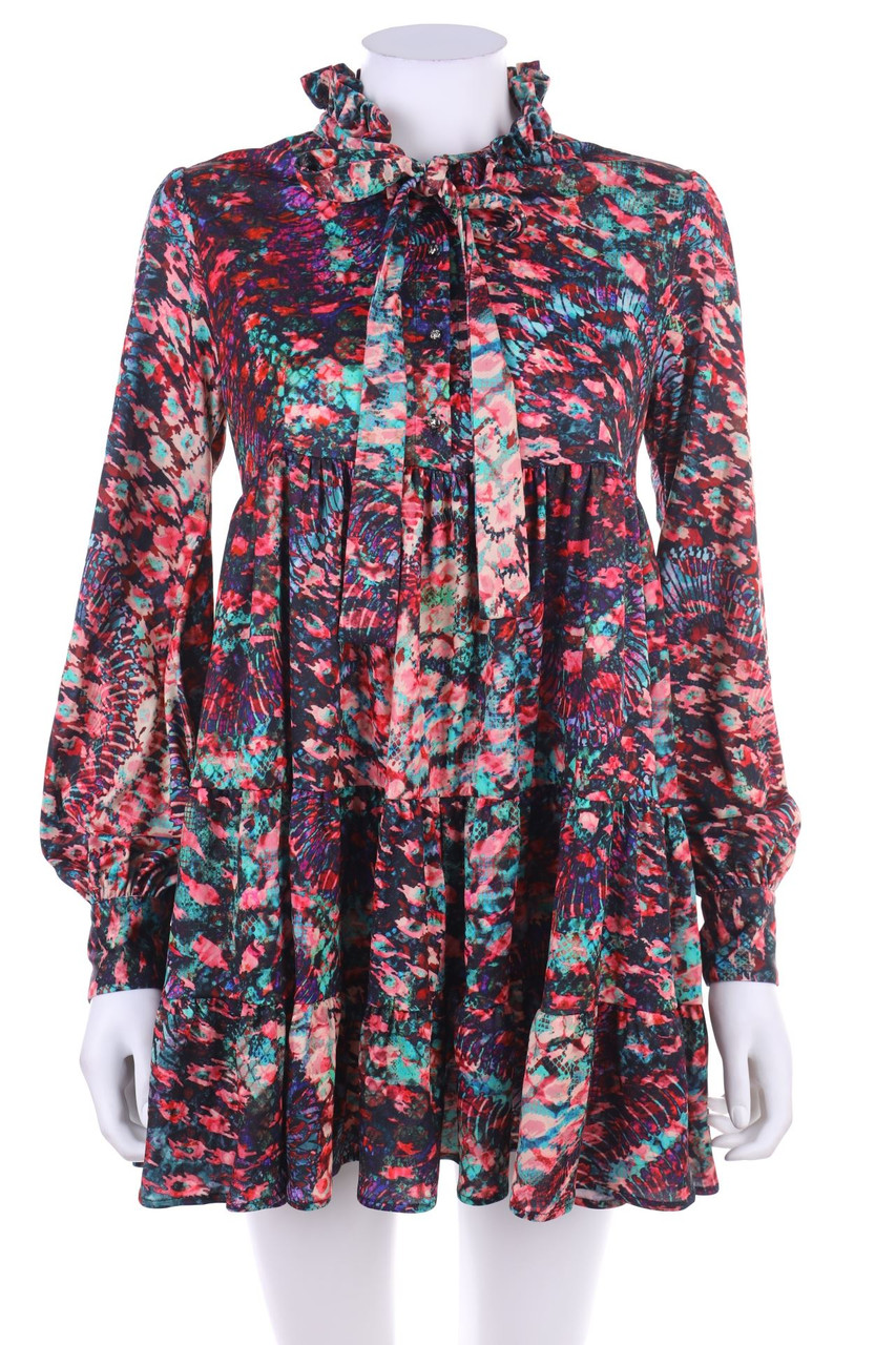 RICHMOND - Mini Dress with Pussy Bow - D 34