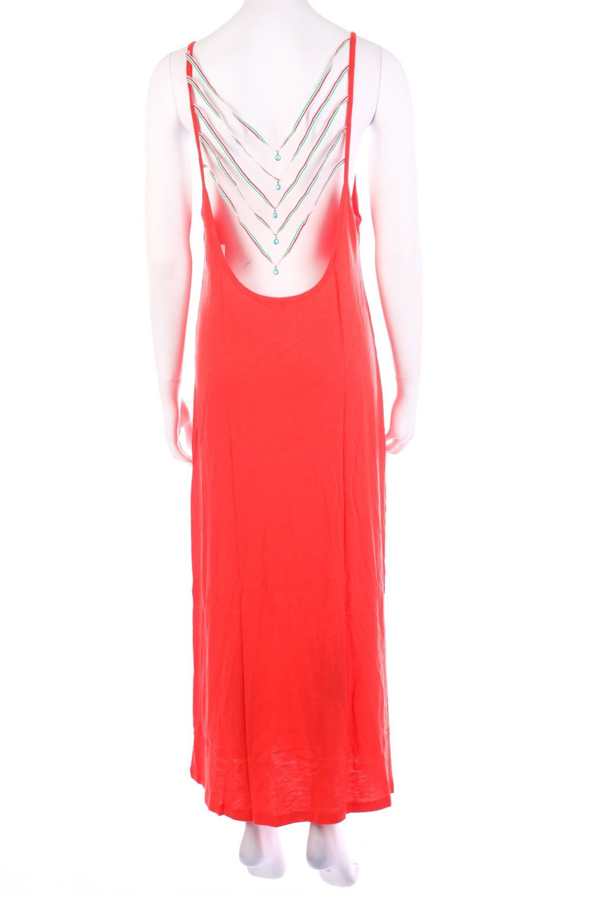 Pitusa - Maxi Dress with Deep Back Cutout - S