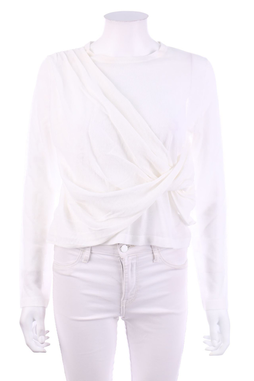 KEEPSAKE - Strick-Pullover mit Drapierung - L