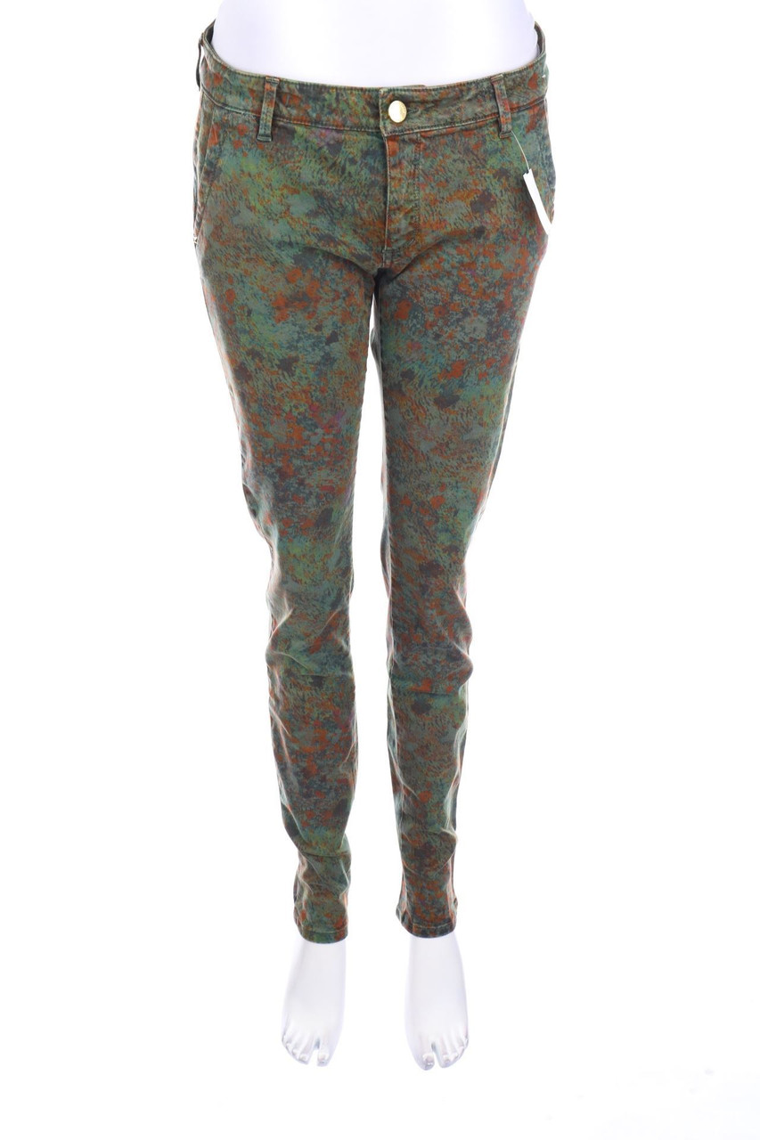 CAMOUFLAGE AR AND J. - Camouflage-skinny jeans - W32