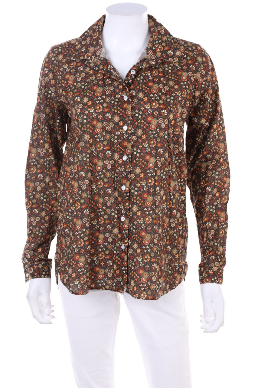 LE CLUB an hommage à la mer - Shirt Blouse with Flower Print - L