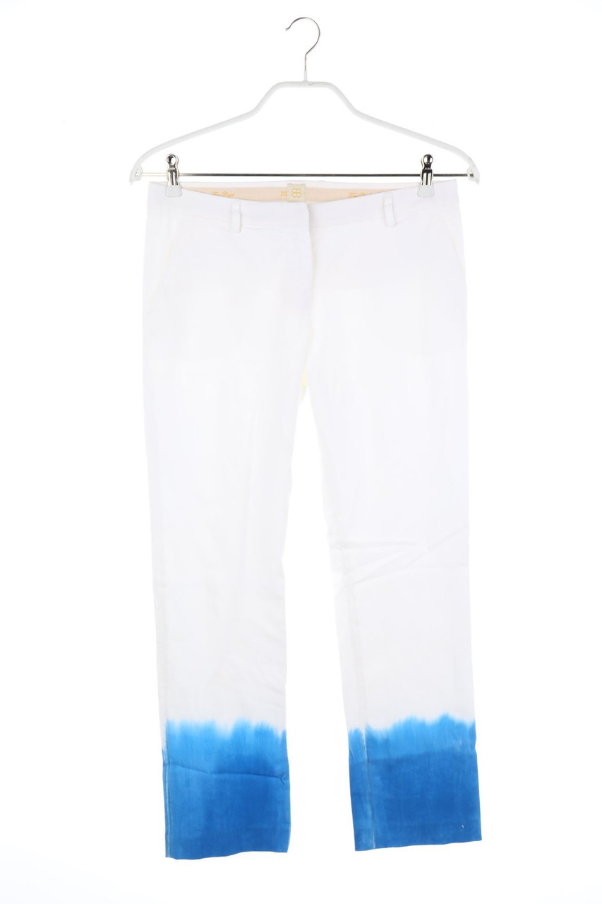True Royal - Pants with Dip Dye-Effect - D 34