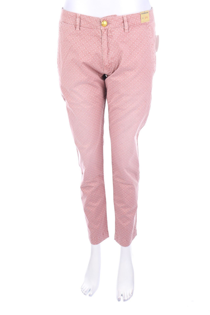 MONOCROM - Pants with Geo Print - W29