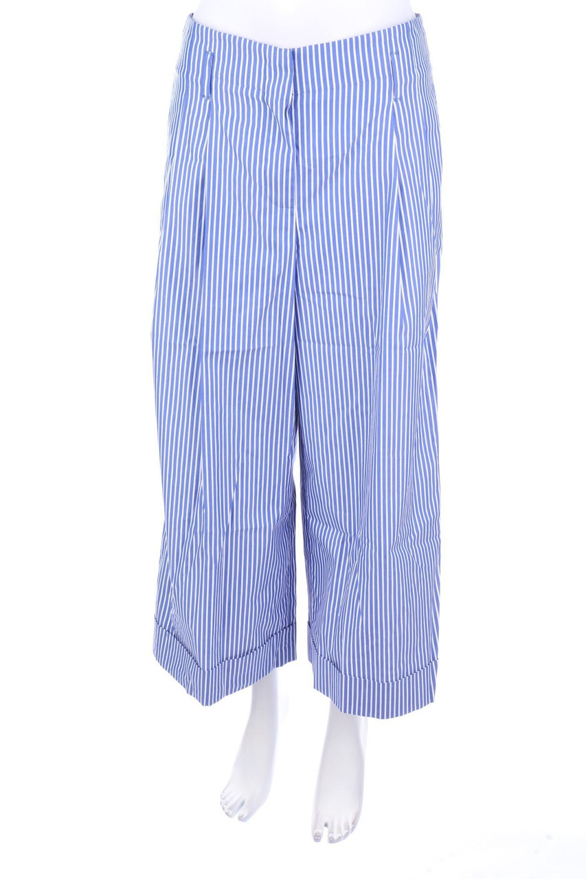 alberto biani - Culotte Pants with Stripes - D 36