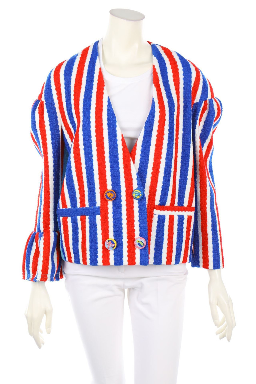 JDC pour LUCKY CHOUETTE - Oversize-Blazer with Volants - D 36