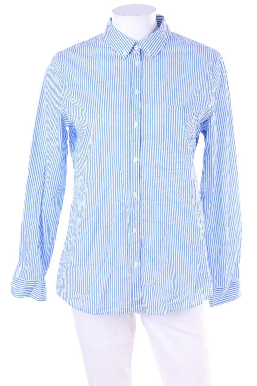 Peter Hahn - Hemd-Bluse mit Streifen - D 40