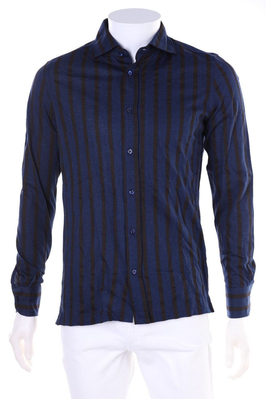 Giampaolo - gestreiftes Hemd aus Jersey - M