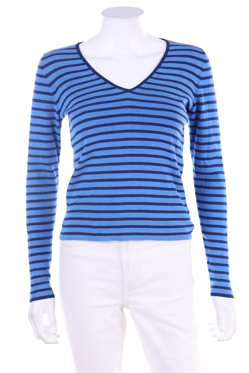 PURIM - Ringel-Baumwoll-Pullover - S