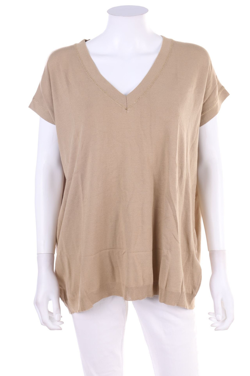 ELLA LAGO DI COMO - Strick-Pullover aus Viskose-Mix mit Glitzer - L