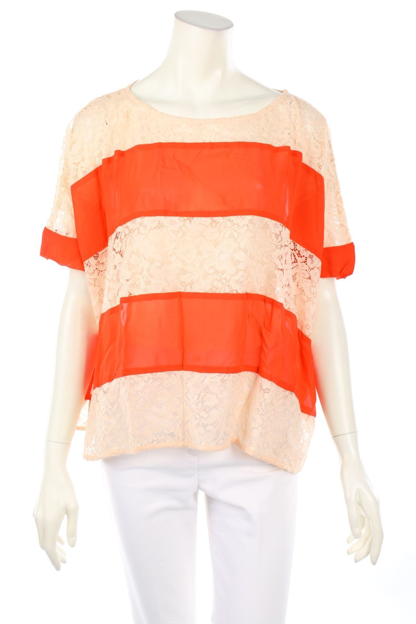 Jucca - Blouse with Lace - D 34