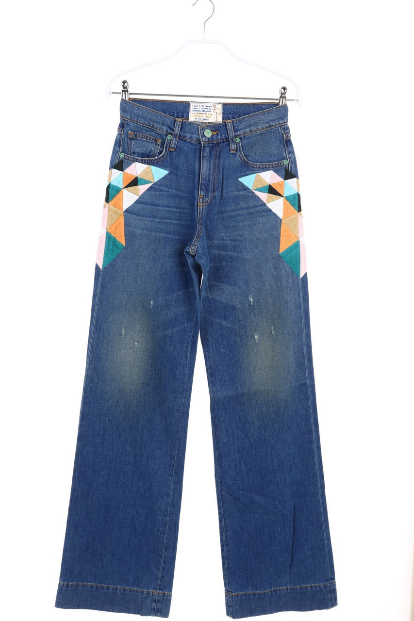 SANDRINE ROSE - Jeans mit Stickereien - W25