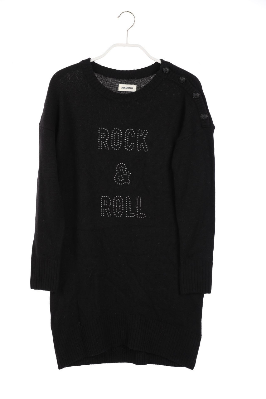 ZADIG & VOLTAIRE - Knit-dress, Wool-Blend with Cashmere - 158