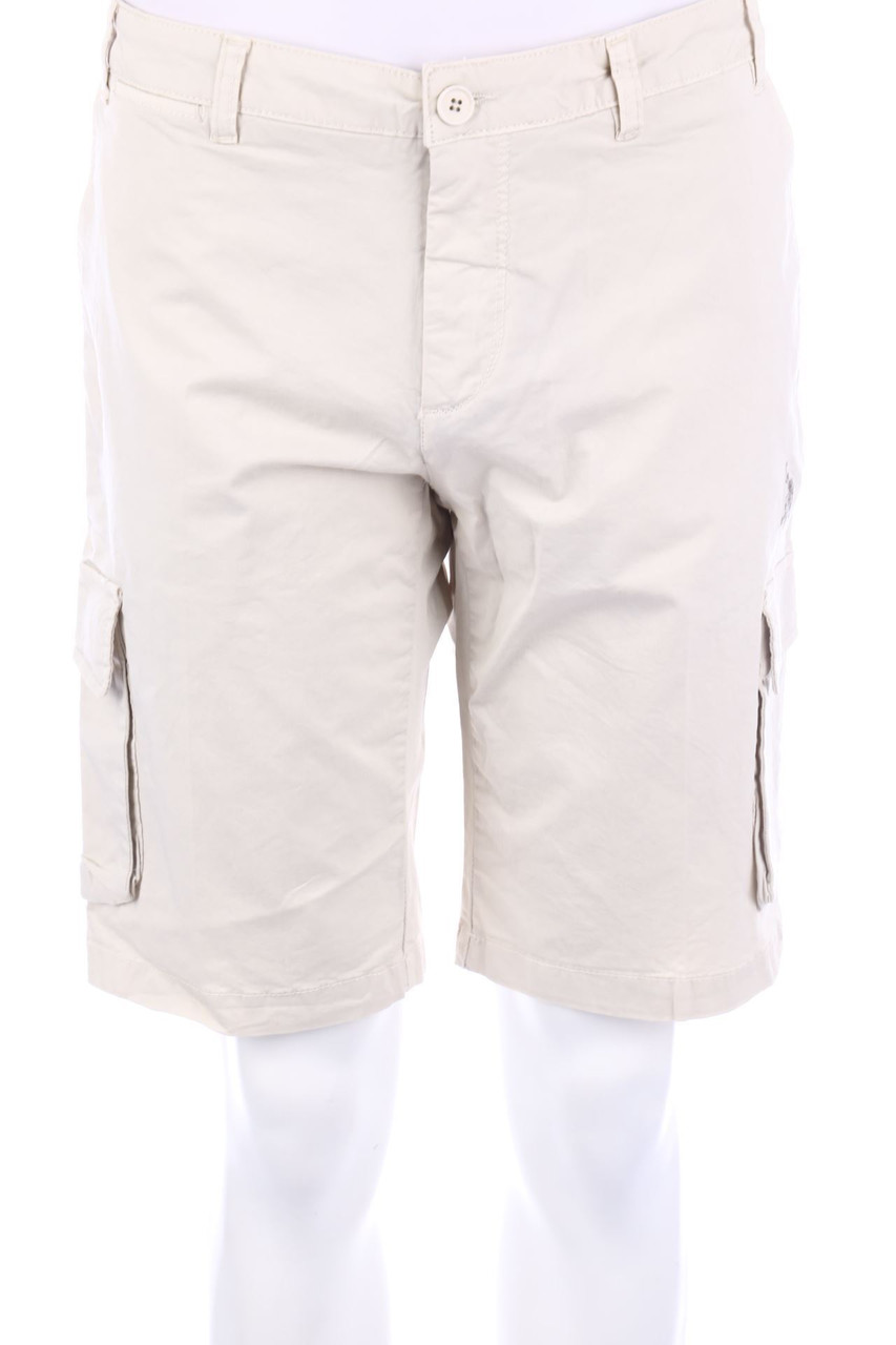 USA POLO SPORT - Cargo-Shorts aus Baumwoll-Mix mit Logo-Stickerei - 52