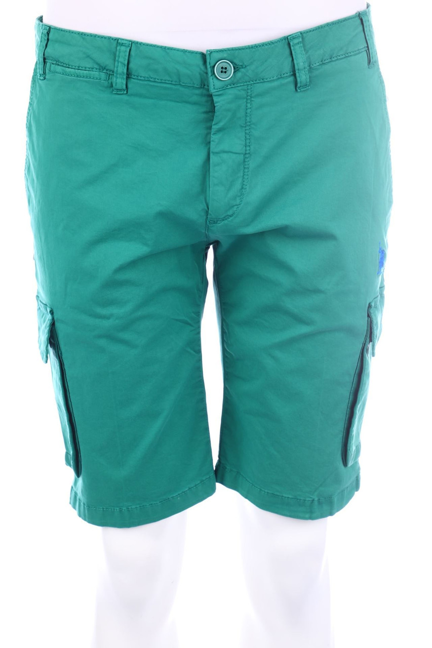 USA POLO SPORT - Cargo-Shorts aus Baumwoll-Mix mit Logo-Stickerei - 52