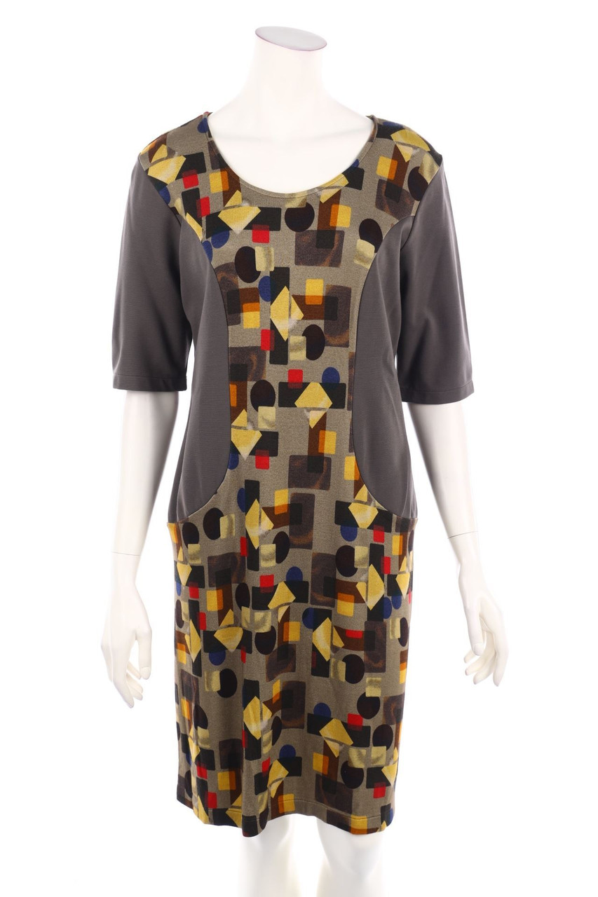 MONIKA VARGA milano - dress with Geo Print - D 40