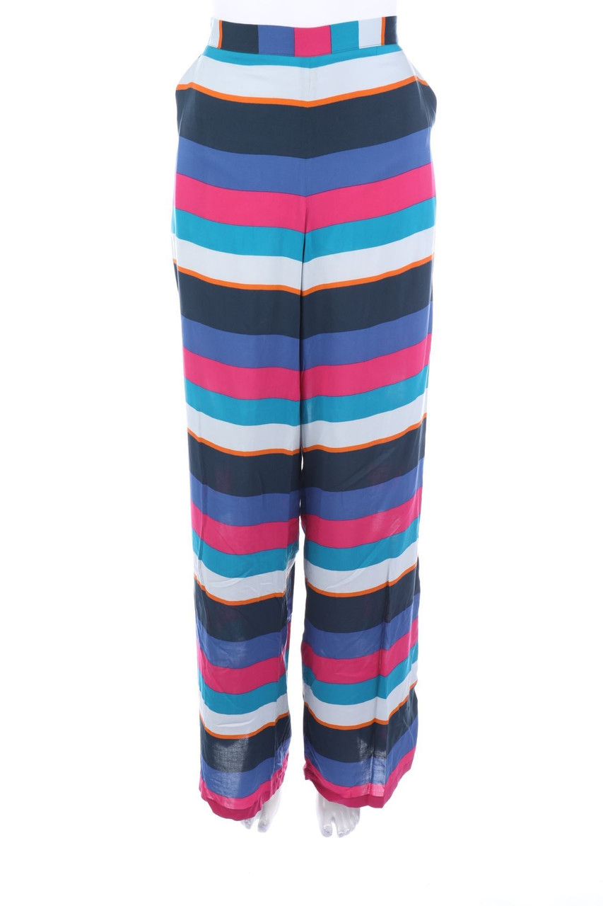 GALLO - Stripe Pants, Viscose - L