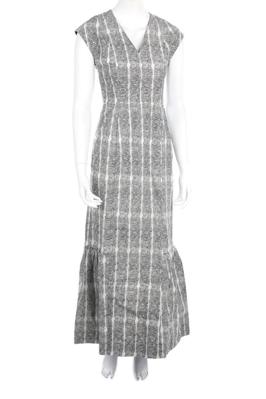 KISUA AFRICA - Maxi Dress with Ethno Print - D 36