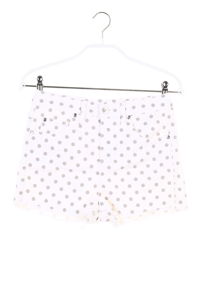 LIU JO JEANS - Distressed Jeans Shorts with Dots - W28