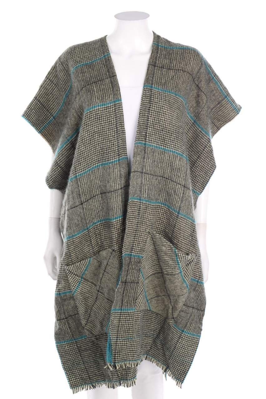 Dixie - Cardigan mit Karo-Muster - ONE SIZE