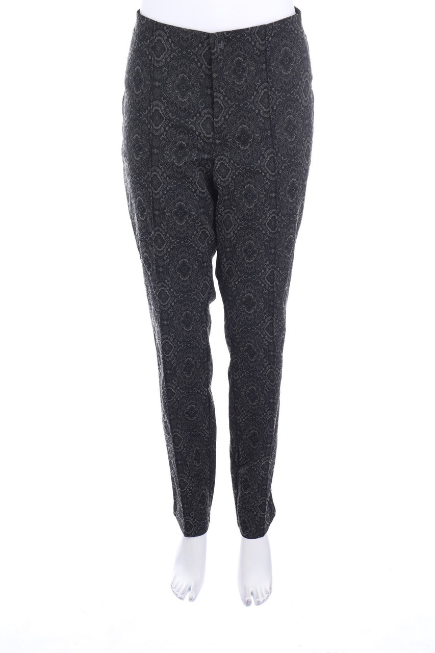 MAC - Hose aus Jacquard mit floralem Muster - L