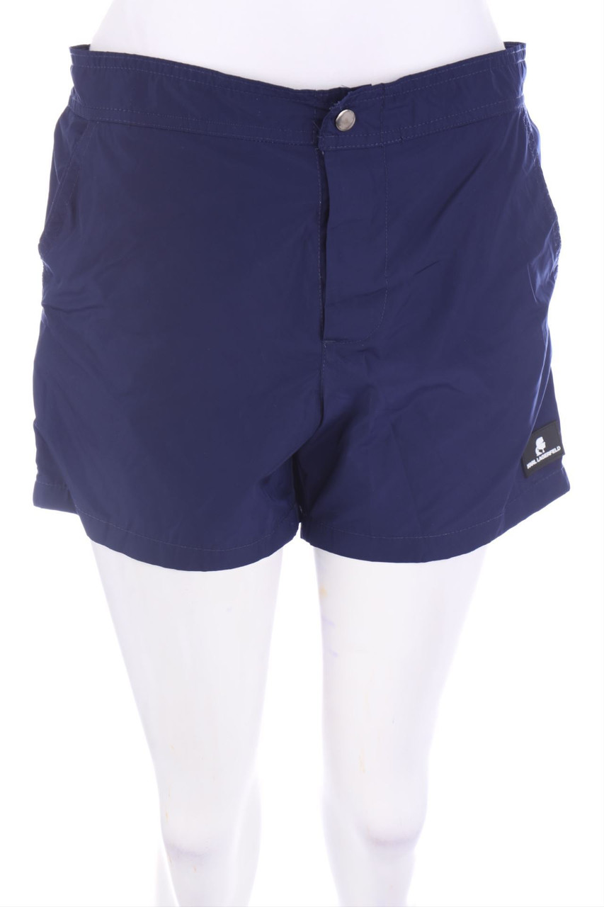Karl Lagerfeld - Swim-Shorts with Logo Patch - S
